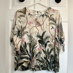 Into the Jungle Blouse